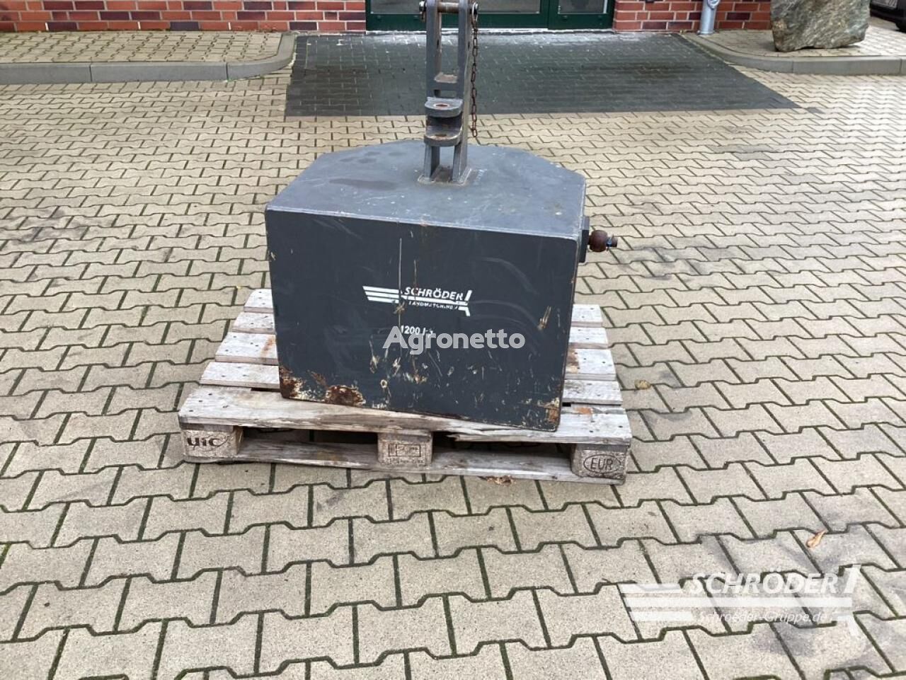 1200 KG tractor counterweight