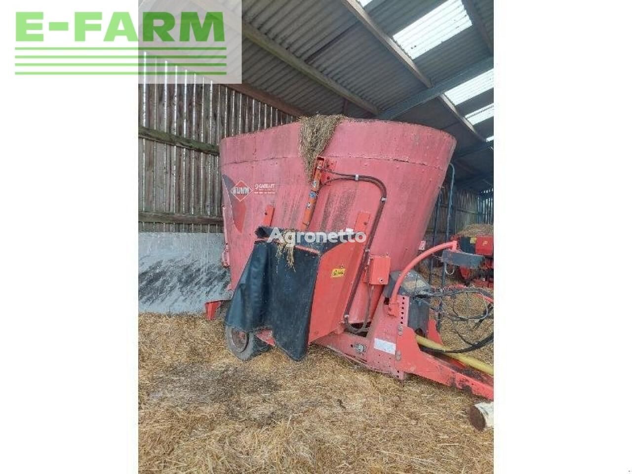 Kuhn euromix i 1070 feed mixer