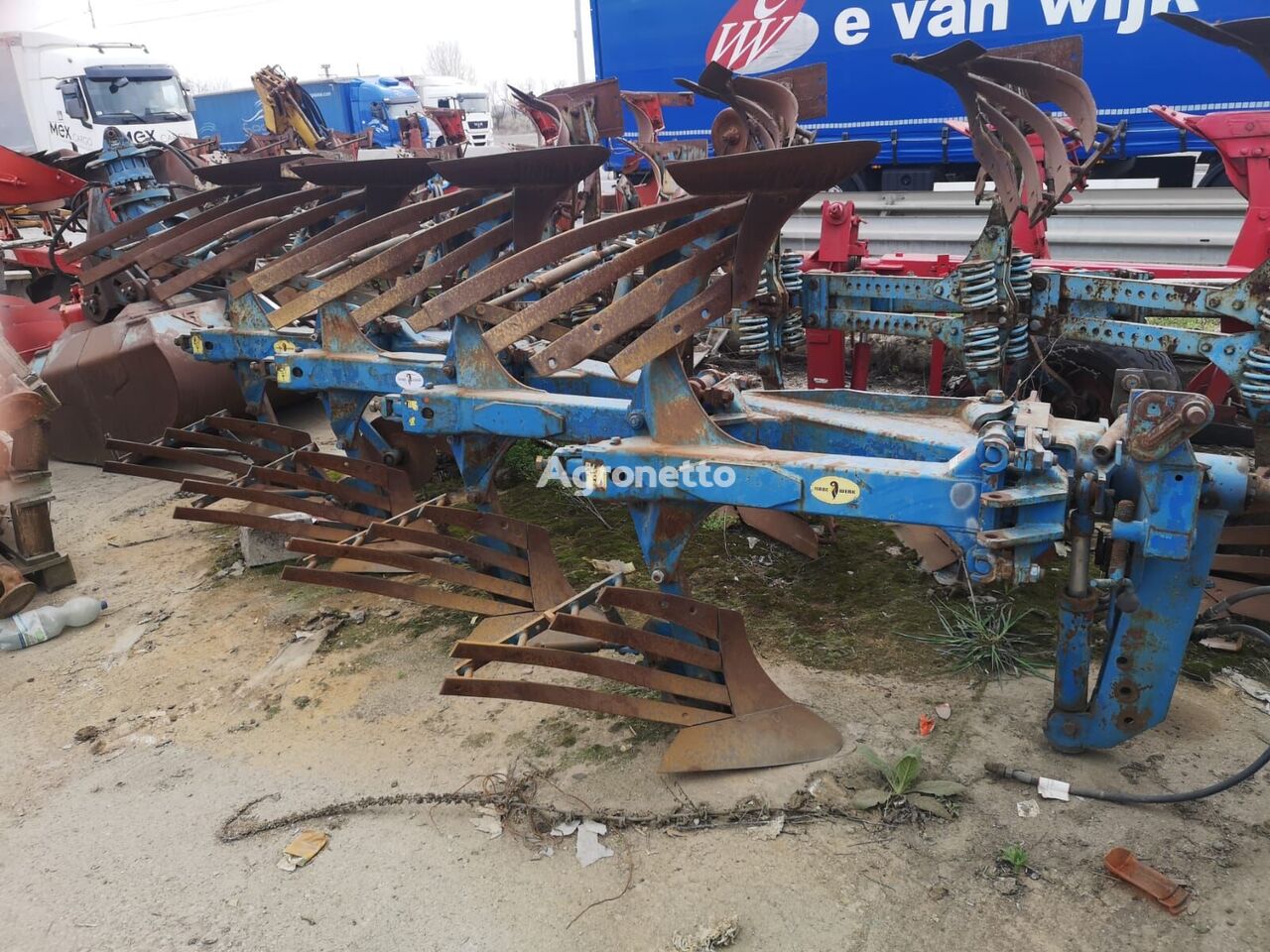 Rabe reversible plough