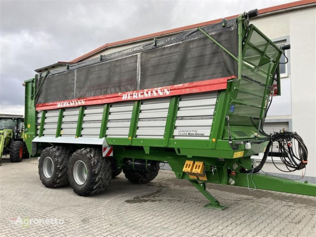 new Bergmann HTW 45 HYDR.ANTRIEB + LA self-loading wagon