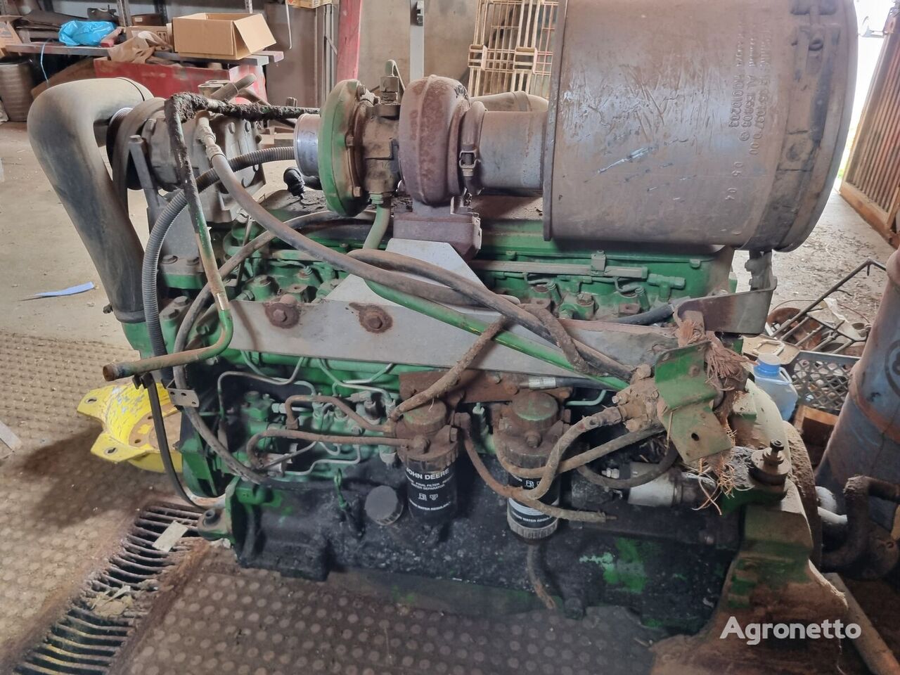 John Deere 6068HL472 engine for John Deere 6910 e 6920 wheel tractor for parts