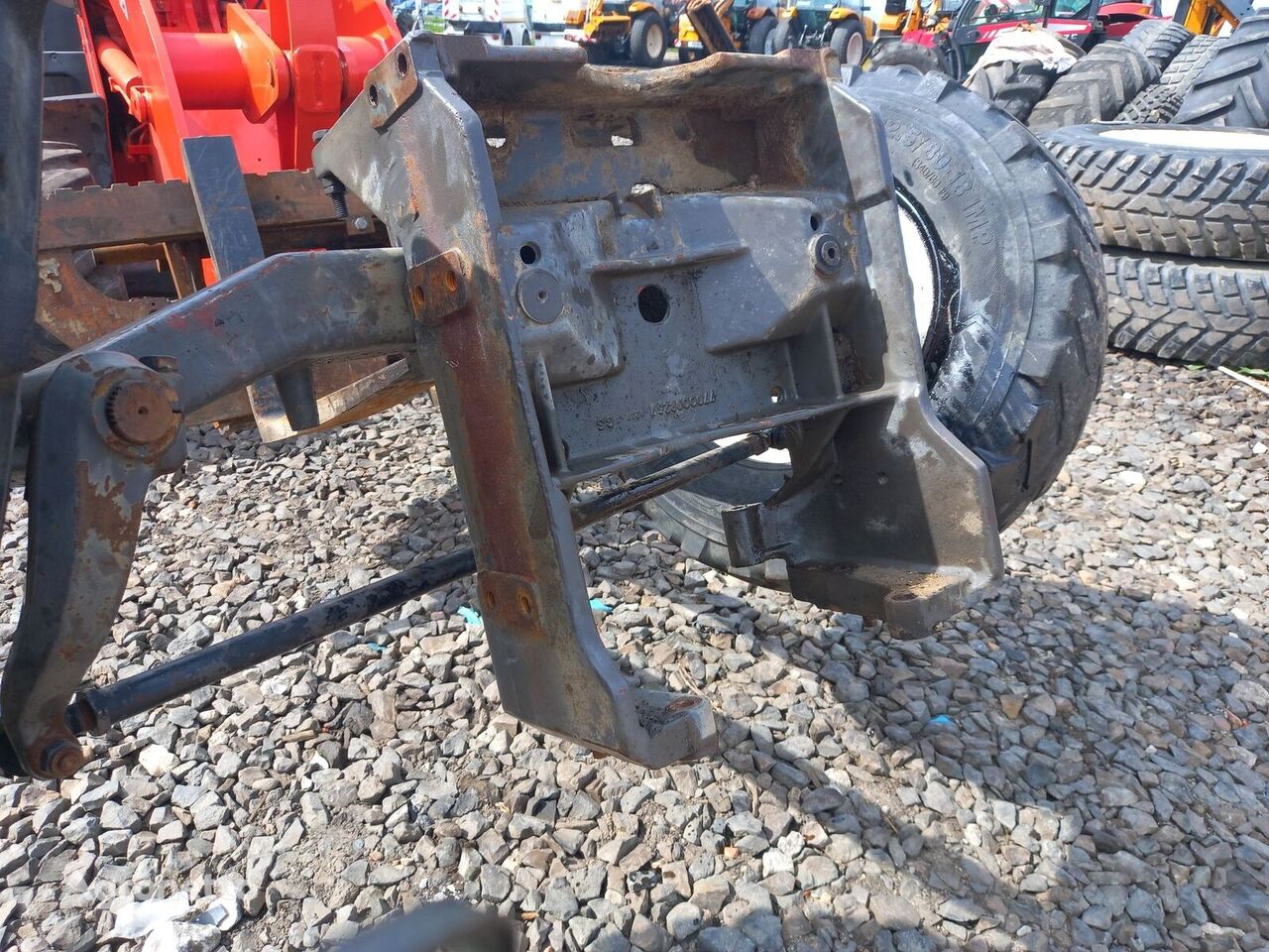 front axle for Claas wheel tractor