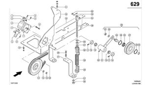 Claas Lexion 580 POMPA ZĘBATA  0006837010 (Napęd pompy hydraulicznej) gear pump for Claas Lexion 580  grain harvester