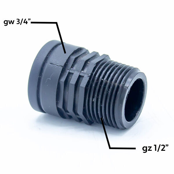 Nypel Redukcyjny 3/4\"x1/2\" other operating parts for irrigation machine