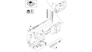 84270832 tipper system for New Holland T6010 wheel tractor