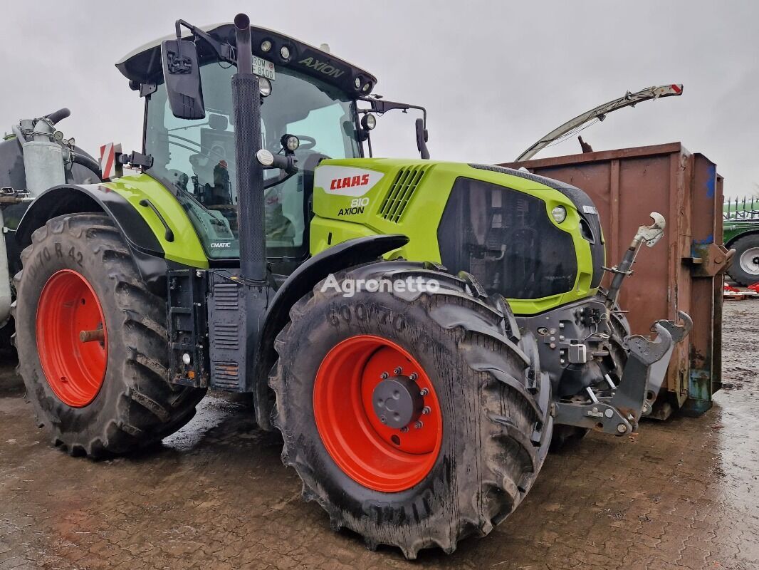 Claas Axion 810 Cmatic Cebis wheel tractor