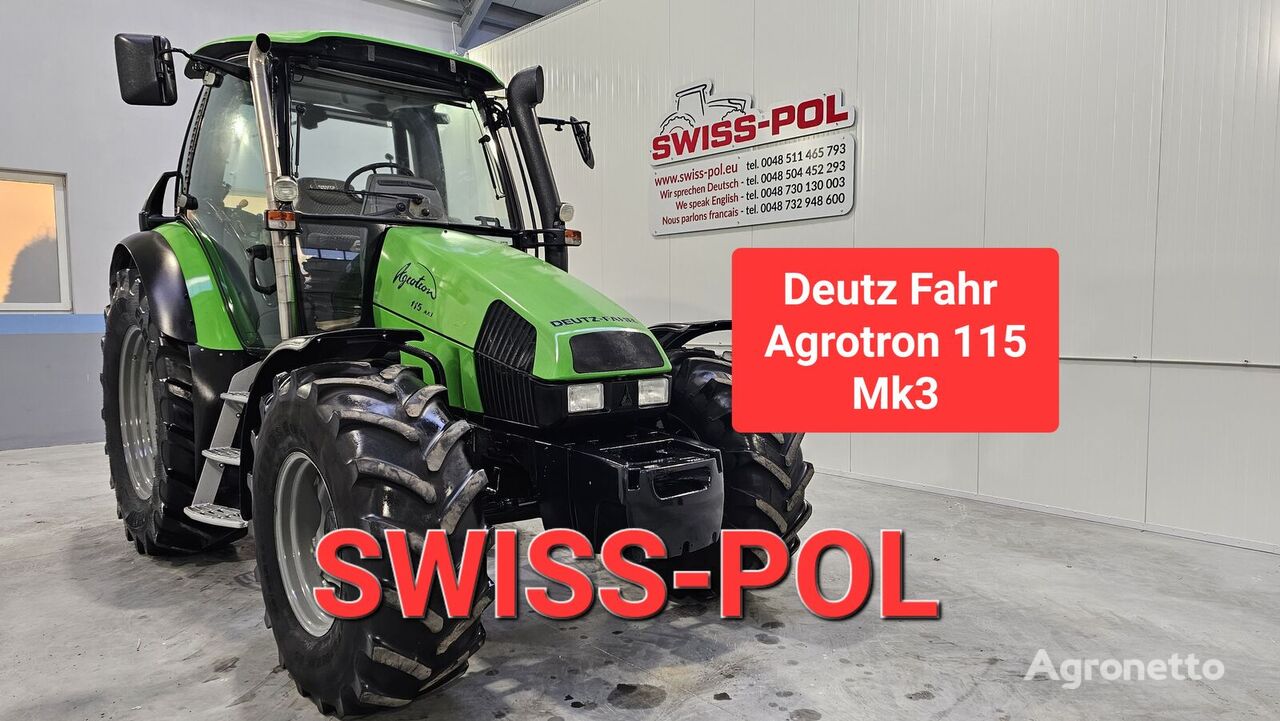 Deutz-Fahr Agrotron 115 Mk3 wheel tractor