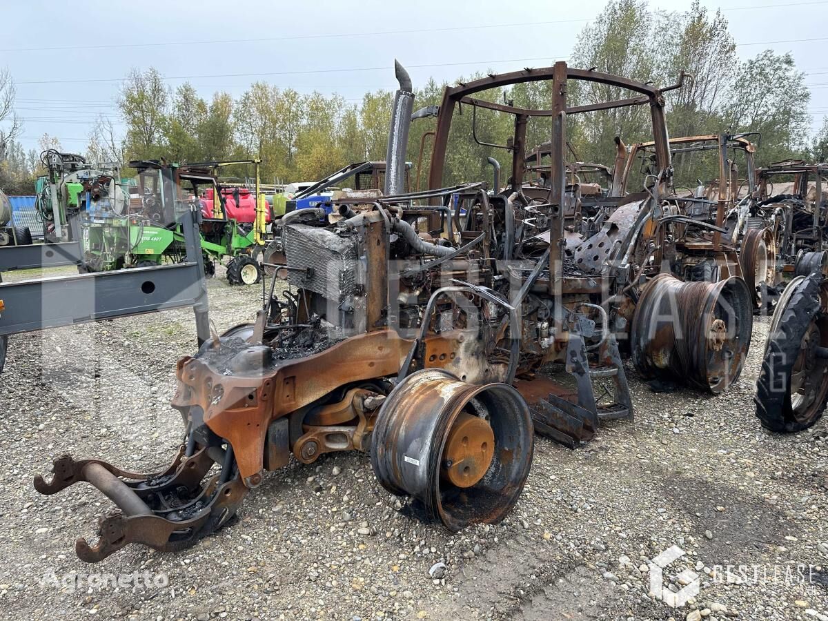 damaged Massey Ferguson MF 8660 wheel tractor