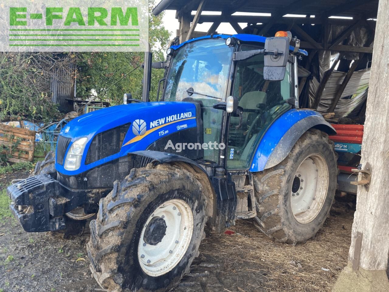 New Holland t5 85 wheel tractor